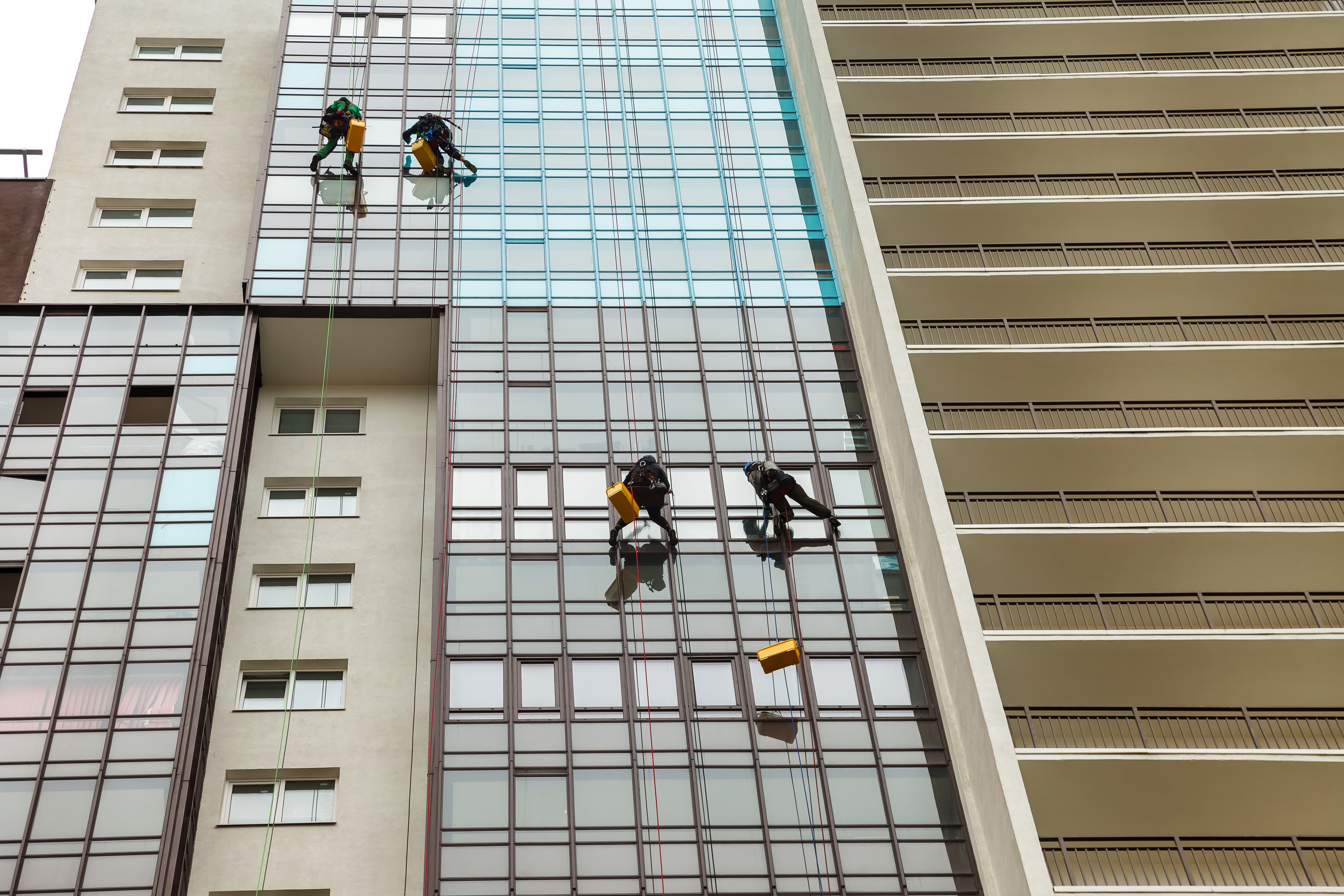 외벽 세척, 보수